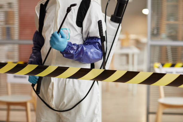 Professional Biohazard technician working in Pendleton, IN
